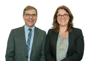Prof. Dr. med. Svenja Happe und Prof. Dr. med. Peter Young