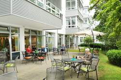 Klinik Maria Frieden Telgte Cafeteria Terrasse